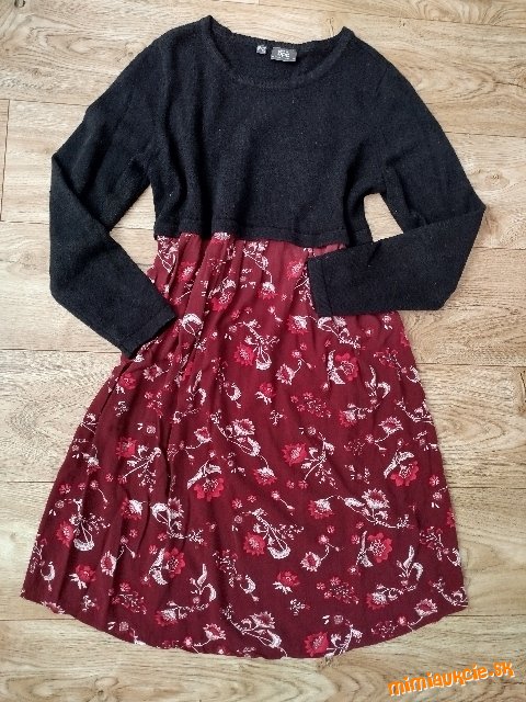 Krásne zanovne šaty veľkosť L -XL
