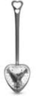 Sitko na čaj v tvare SRDCA poteší každého milovníka (bylinkových) čajov :-D.V akciovej ponuke!