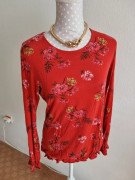 Krásny červený TOP