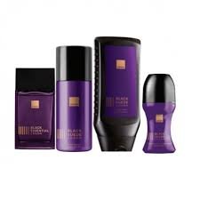 Set 4 kusov Black Suede Charm