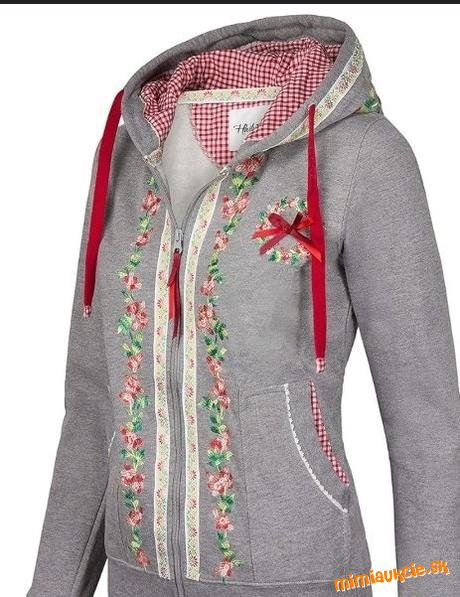 nová vyšívaná mikina Haily´s Madl Collectiion veľ. S