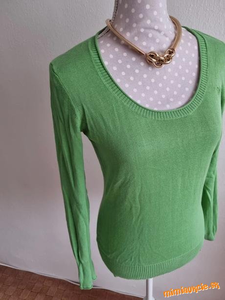 hráškovozelený svetrík Esprit veľ. 38