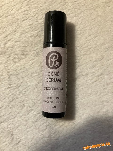 Očné sérum s kofeínom roll-on na očné okolie 10ml