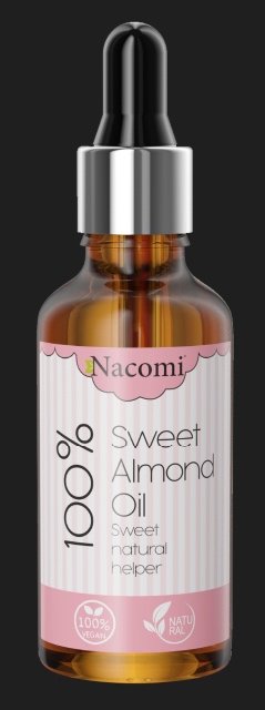 Nacomi.. olej zo sladkých mandlí na suchú pokožku tváre, tela a vlasov, 50 ml
