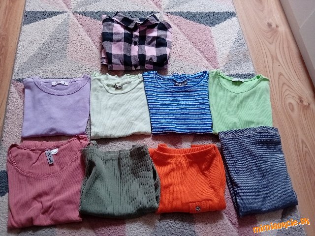 Velka kopa tričiek ***158/164***S***