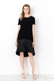 fantastické kombinované čierne denné šaty Patrizia Aryton p.c. 89 eur