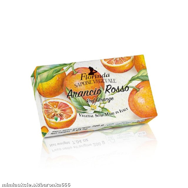 *** Mydlo Florinda Arancio Rosso 200 g ***  - veĺké balenie za výhodnú cenu...