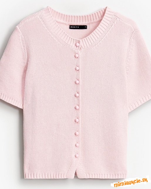 nový bledoružový priadzový svetrík Mohito veľ. M s visačkou