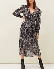 jedinečné čierno bielo strieborné zavinovacie šaty WE p.c 65 eur