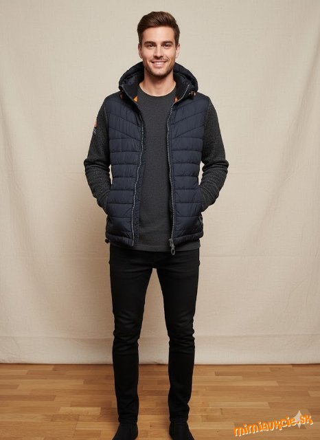 pánska termo mikina bunda Superdry