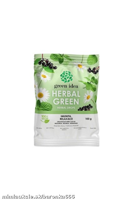 +++Herbal green - bylinné cukríky 100 g +++  -  nielen na zvýšenie imunity...