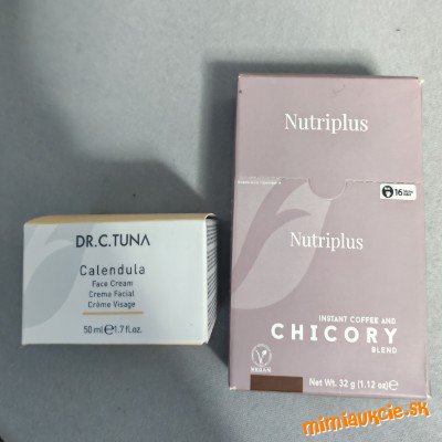 Instantná káva s čakankou/ chicory coffee 32 g + hydratačný pleťový krém do chladného počasia