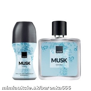 *** Set Musk Exhale *** - 2 ks - !!!   ABSOLúTNA   NOVINKA   !!!