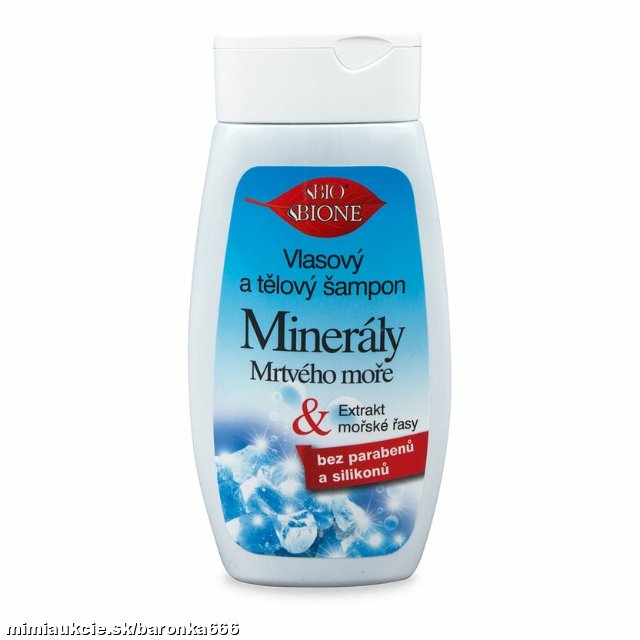 BC BIO Minerály z Mŕtveho mora Vlasový a telový šampón 260ml
