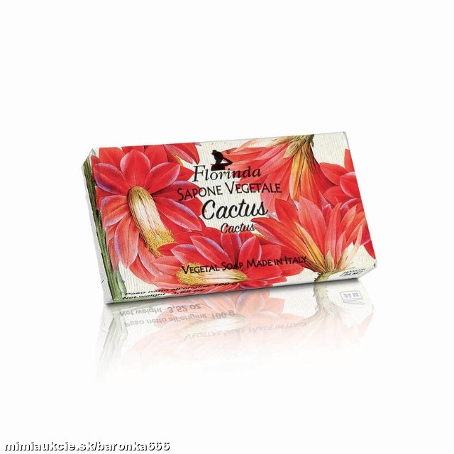 *** Mydlo Florinda Cactus 100 g *** - bežne od 4 EUR...