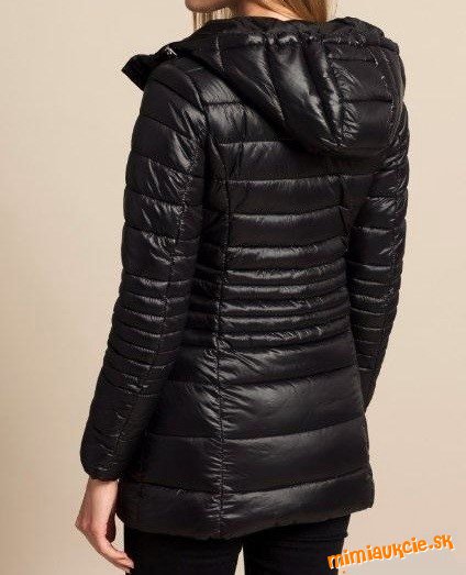 Dámska bunda s kapucňou-oblečená 2x - TOP STAV - veľ.S/36 - PC 59,90€