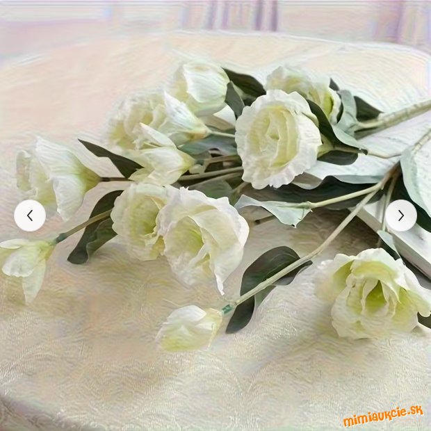 4 ks elegantná kytica Lysianthus - posledné