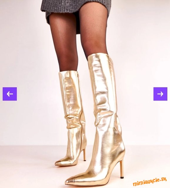 ❤️Krásne zlaté čižmy ❤️