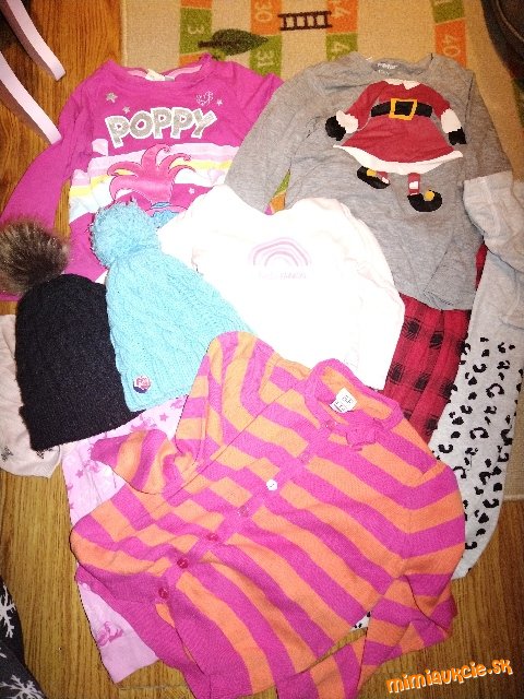 Balík oblečenia od 1 do 4 rokov