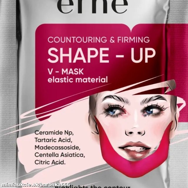 +++ ERNE Spevňujúca MASKA na kontúry tváre "V" 1ks/bal +++