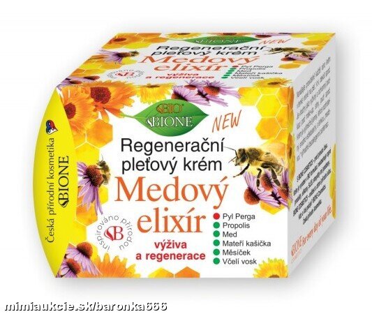 *** BC BIO Medový elixír Regeneračný pleťový krém 51 ml *** - MOC od  5,90 EUR...