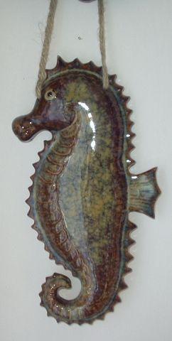 Morský koník pre všetkých,čo by chceli mať prímorskú atmošku v obývačke,na terase,detskej...keramika