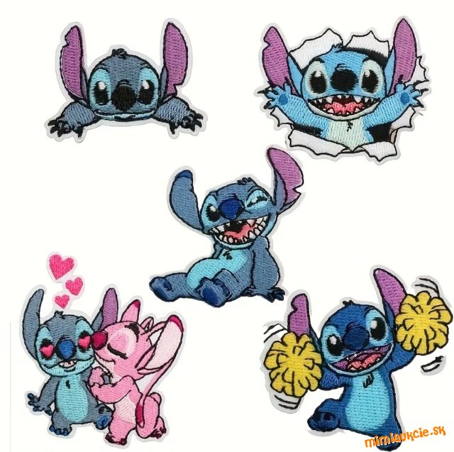 *** výšivkové nažehľovačky Stitch***