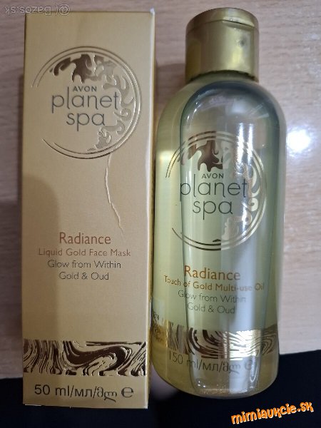 AVON Planet Spa Sada rozjasňujúcich kozmetických prípravkov 2v1 Radiance Ritual....2KS