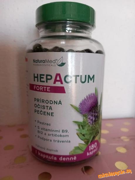 Výživový doplnok Hepactum Forte