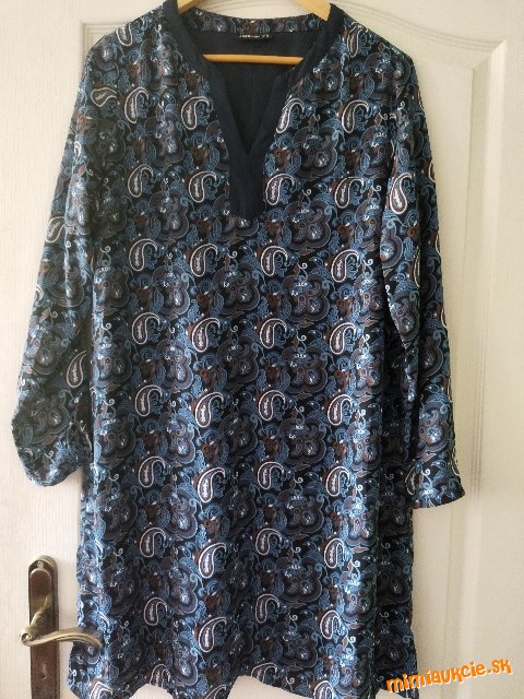 Nádherné šaty s paisley vzorom č. 42/XL