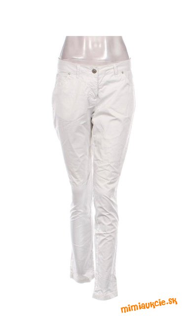 Damske biele nohavice