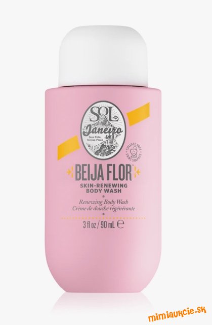❤️ Sol de Janeiro Beija Flor krémový sprchový gél s hydratačným účinkom 90ml ❤️