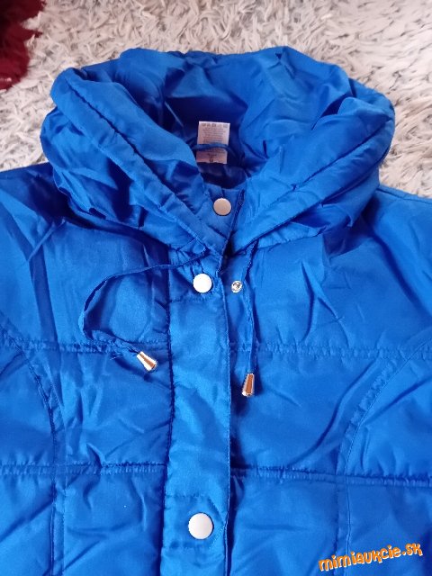 Dámska modrá bunda 46-48 NOVA