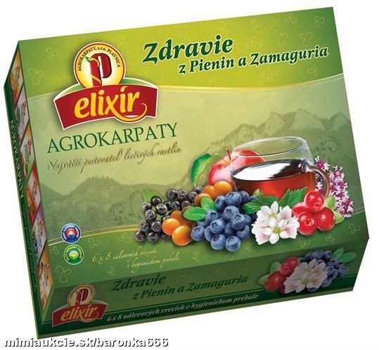 ***Elixír ovocný mix – čajová kazeta *** - 48 ks ovocno -bylinných čajov...