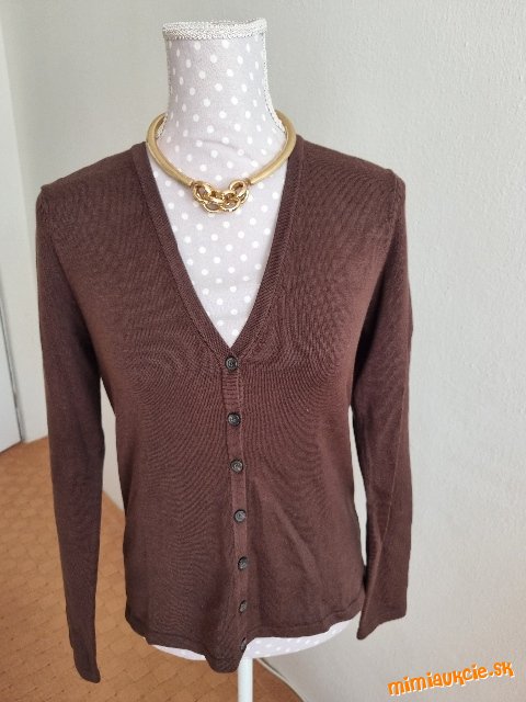 Nový hnedý svetrik Michael Kors M
