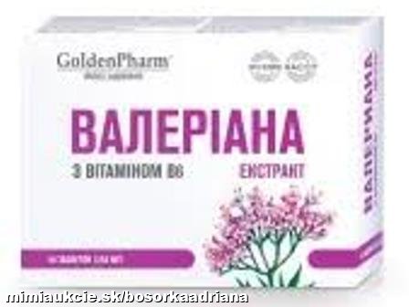 Trpíte BÚŠENÍM srdca,NEPOKOJom,PANICKÝMI ATAKMI či NESPÍTE? valeriána pomáha! 50ks tabletiek:-D