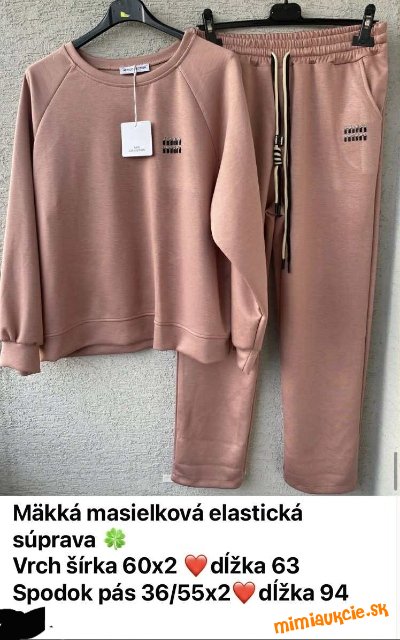 Nádherná masielkova dámska suprava Móda Italy❤️SLEDUJ MOJE AUKCIE