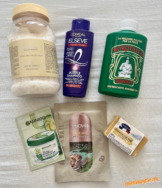 Balíček kozmetiky – starostlivosť o vlasy a telo