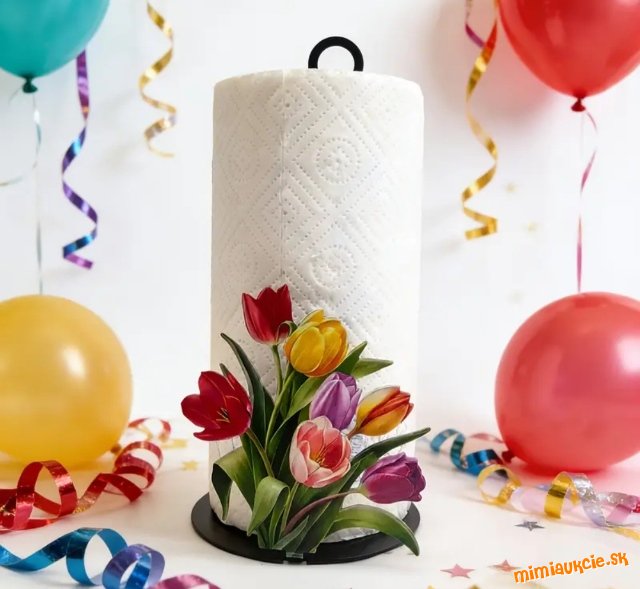 Držiak na kuchynske utierky***tulipány**