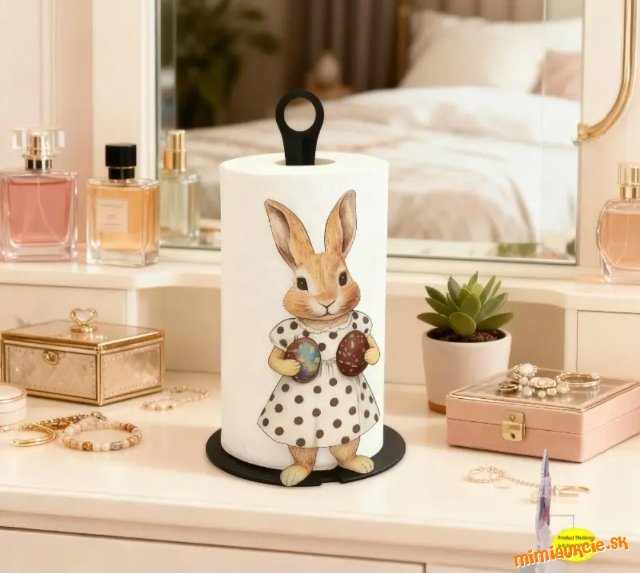 Držiak na kuchynske utierky***veľkonočný zajac**