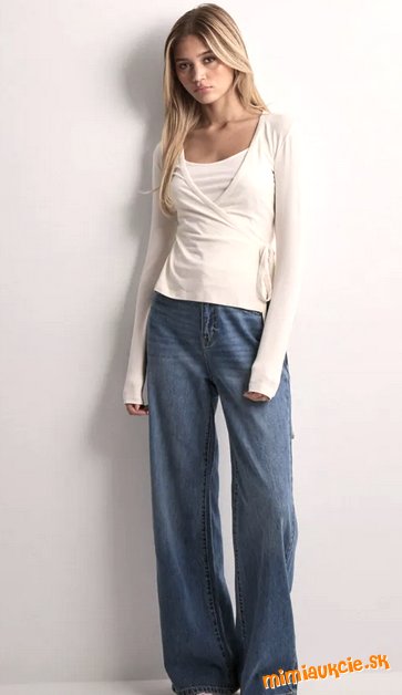 VERO MODA - WIDE Jeans -Nové Trendy Džínsy (PC 50 €) 26/32