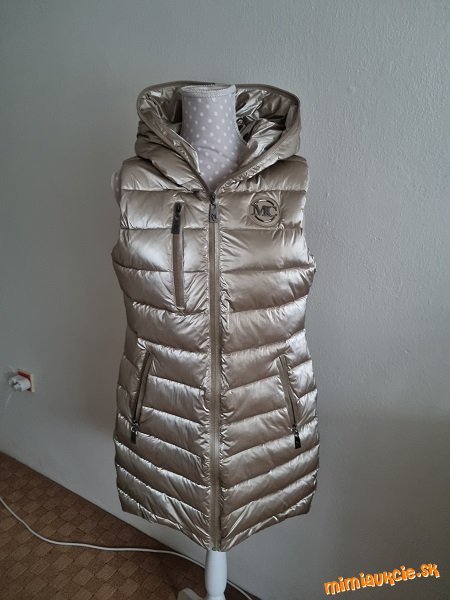 nová krémovo-zlatá teplá vesta Mayo Chix veľ.40