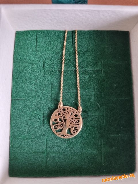 nová zlatá celebritka so stromom života 14K zlato