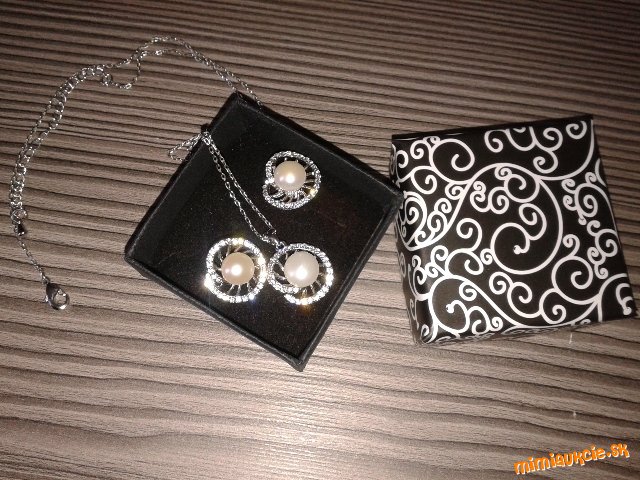 nová perličková súprava šperkov - bižutéria