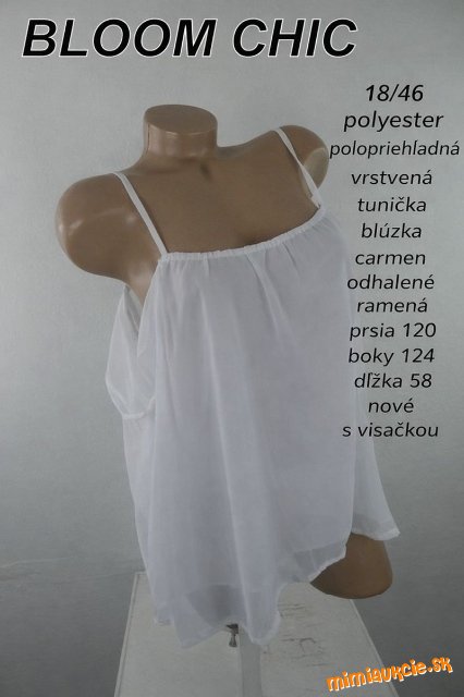 Krásny...kúsok s SAKU-čI NA LETO......TOP...zn..BLOOM CHIC.....VEL...46