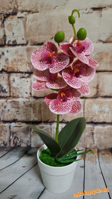 *** umelá orchidea*** dekoracia*** 32cm***