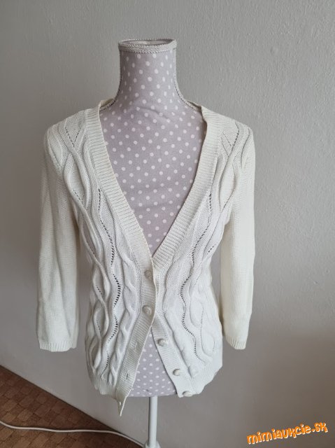 maslový pleený svetrík Orsay 38