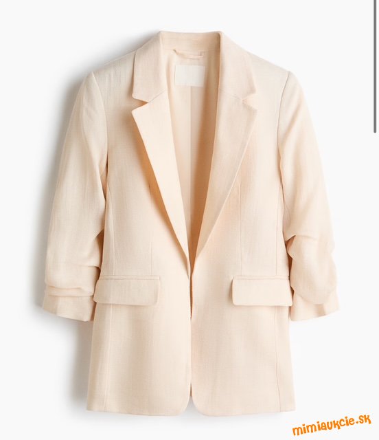 Sako s naberanymi rukavmi - nova kolekcia H&M - v przedajni 42,99eur