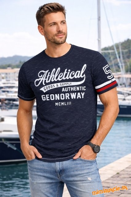 Panske tricko GEOGRAPHICAL NORWAY !!! Nove s visackou !!! Velkost XXL !!! VASA CENA