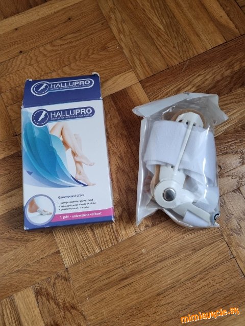 korektor na hallux valgus - vybočený palec - 2ks nové